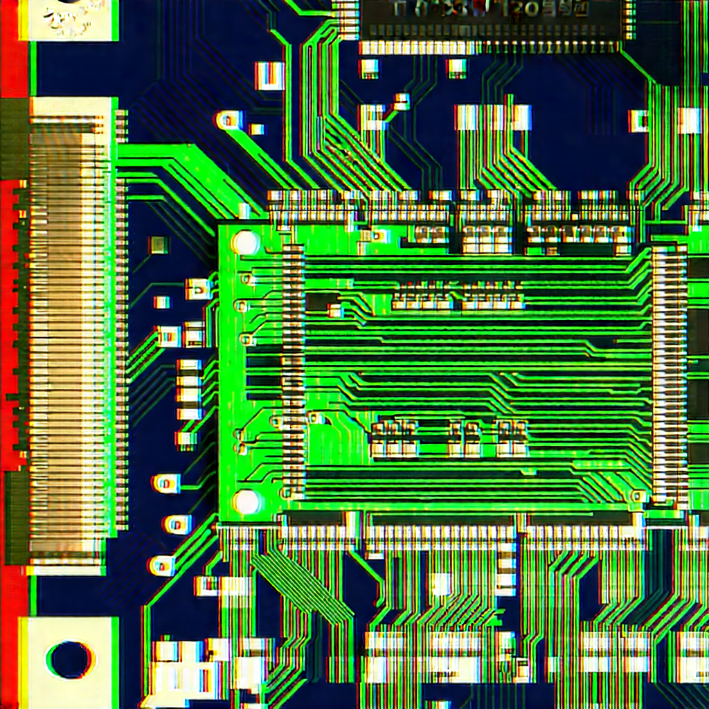 Close-up of memory module