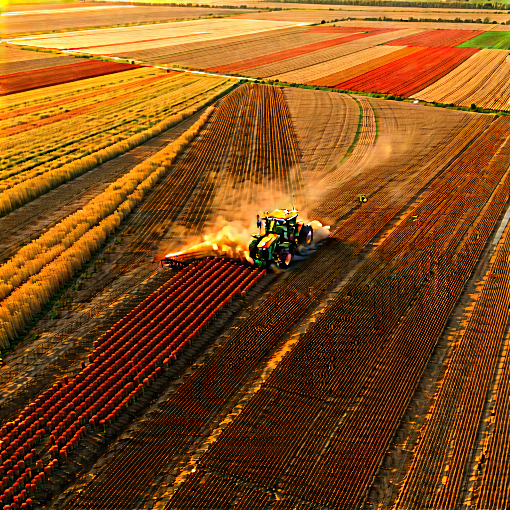 Agricultural Technology In Field Deployment With Large Field