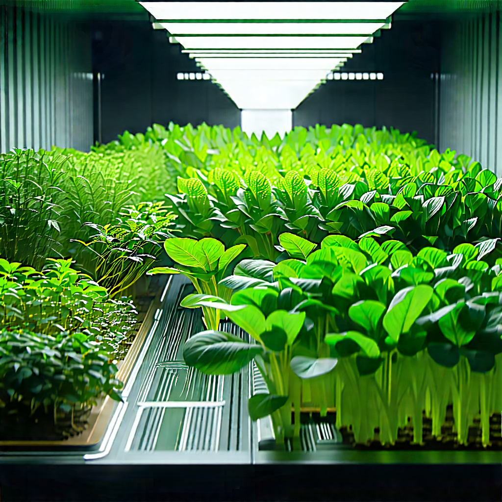 Agricultural technology in tech office