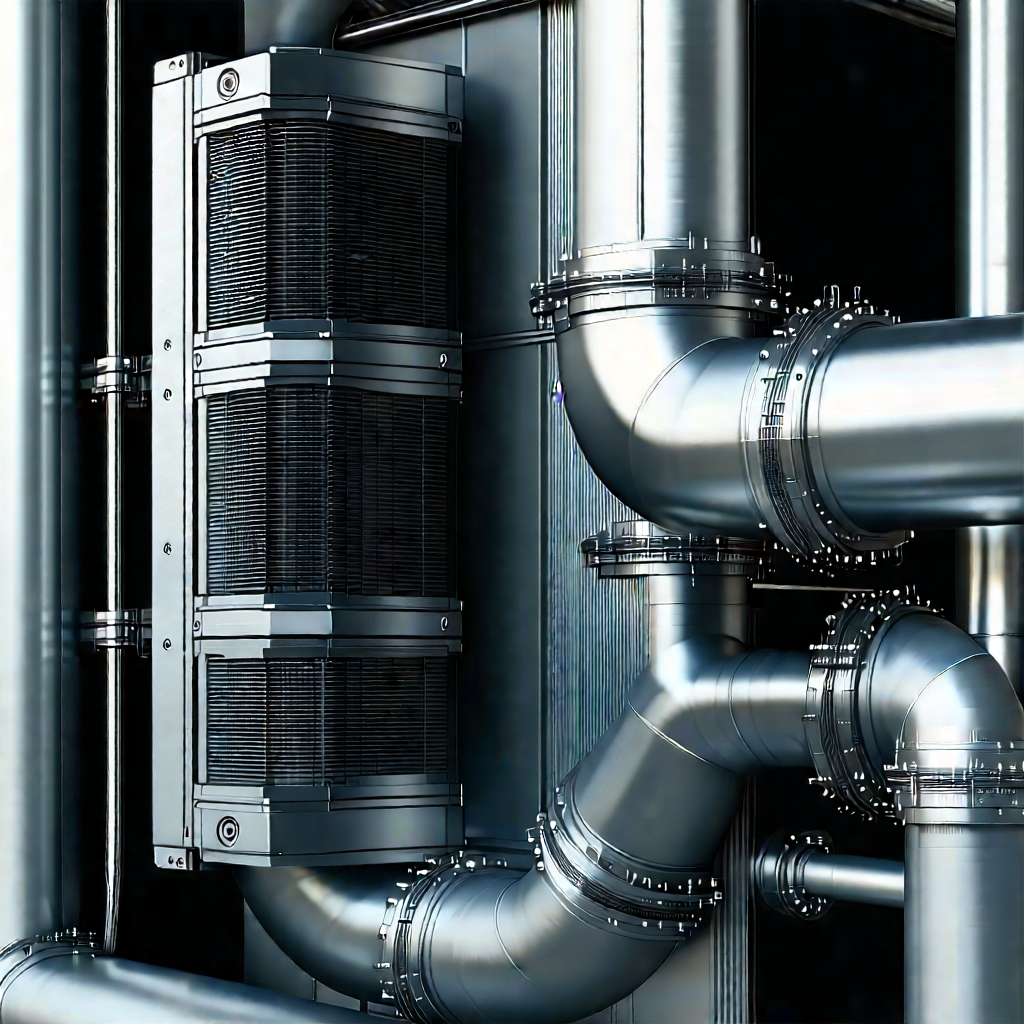 Close-up of cooling system
