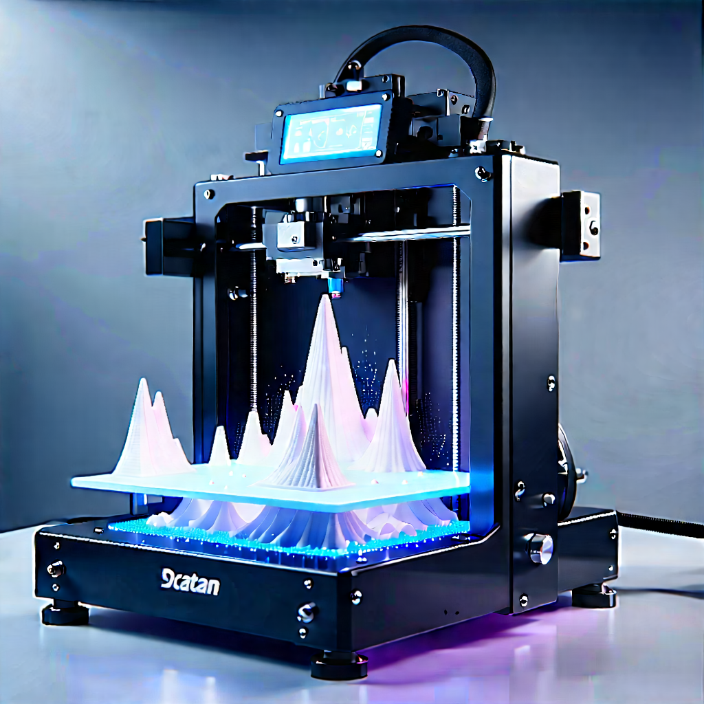 3d printer with (digital:1.47) particles