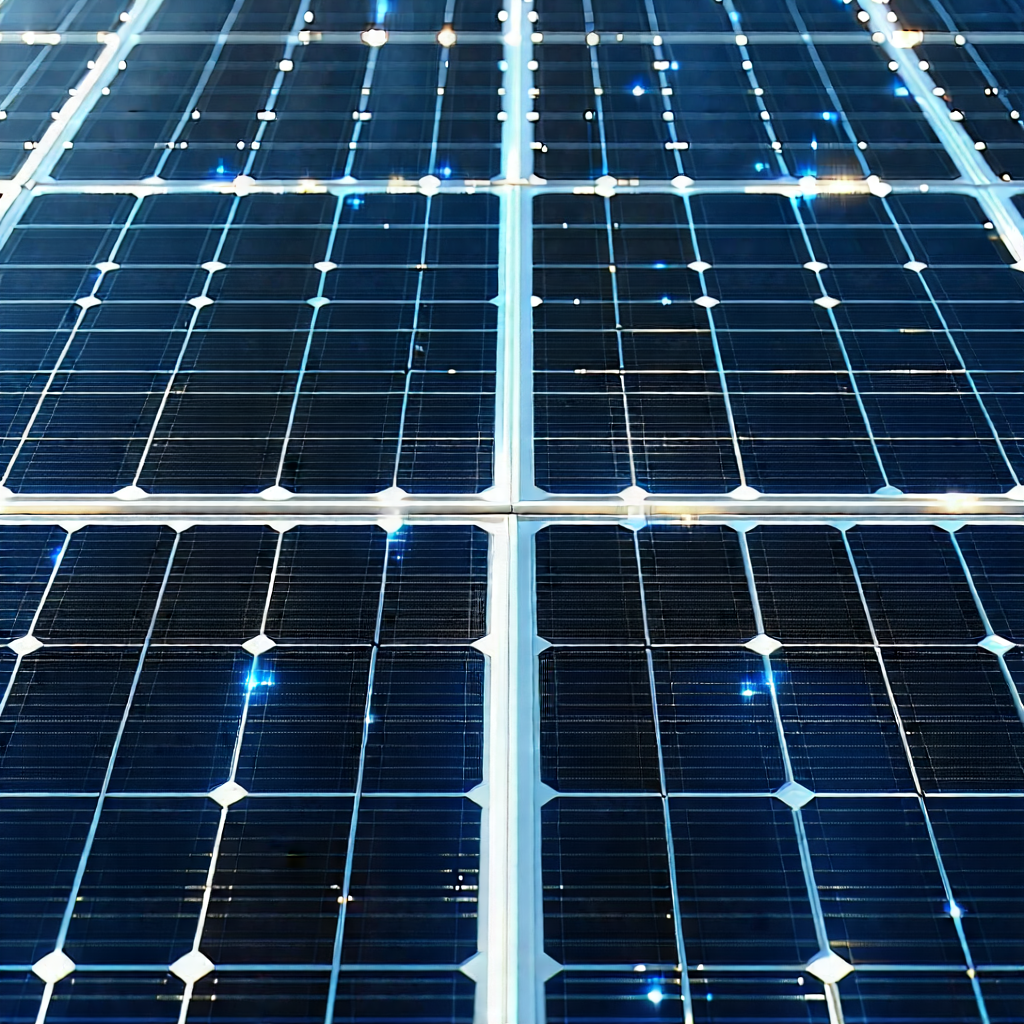 Solar Panel With Data Streams With Large Solar