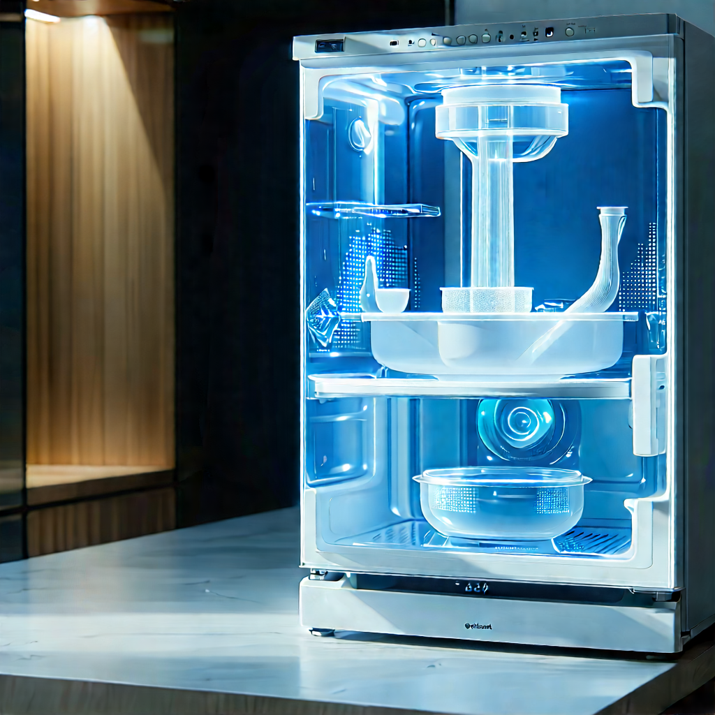 Innovative Smart Appliance Design With Modern, Stainless