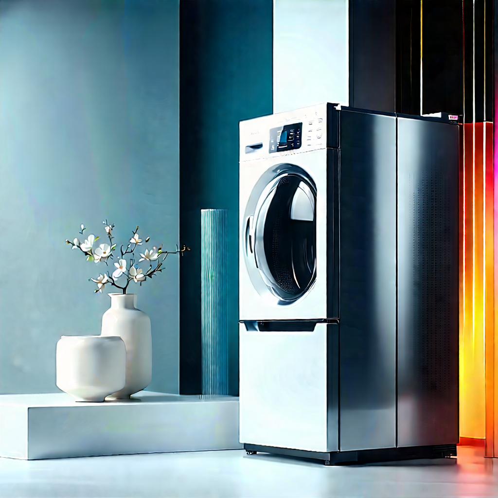 Innovative Smart Appliance Design With Large, Modern