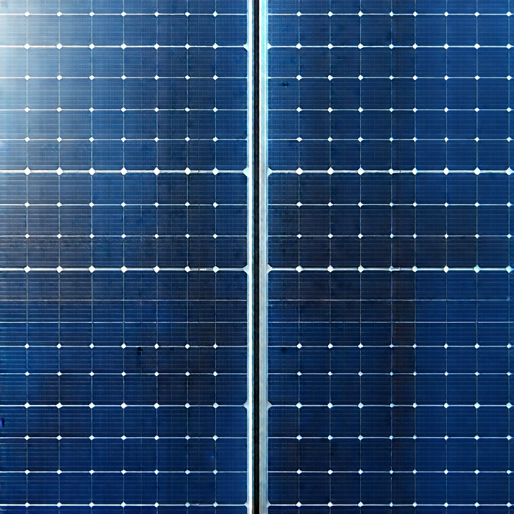 Solar Panel With Laser Scanning With Large Solar