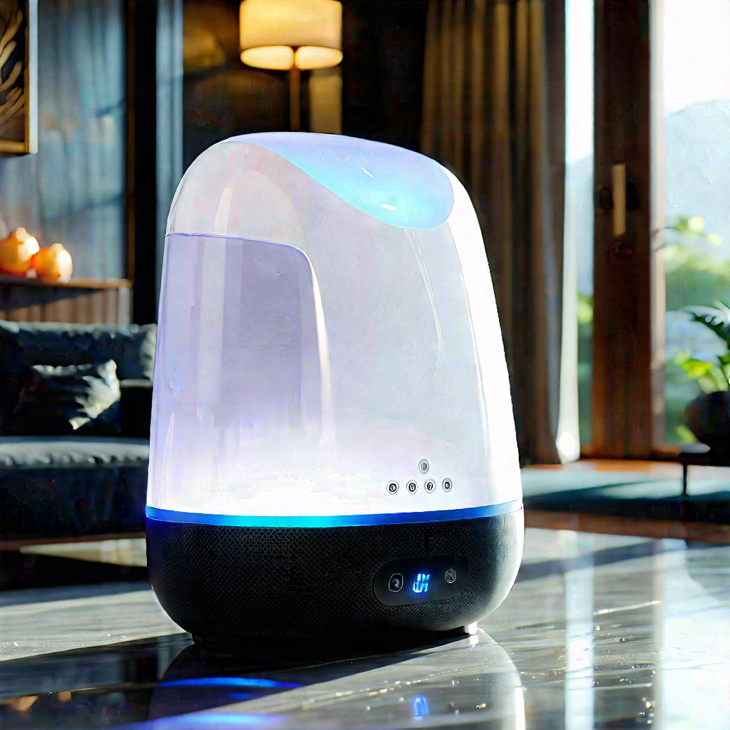 Smart Home Device With (digital:1.39) Artwork With Modern, Minimalist