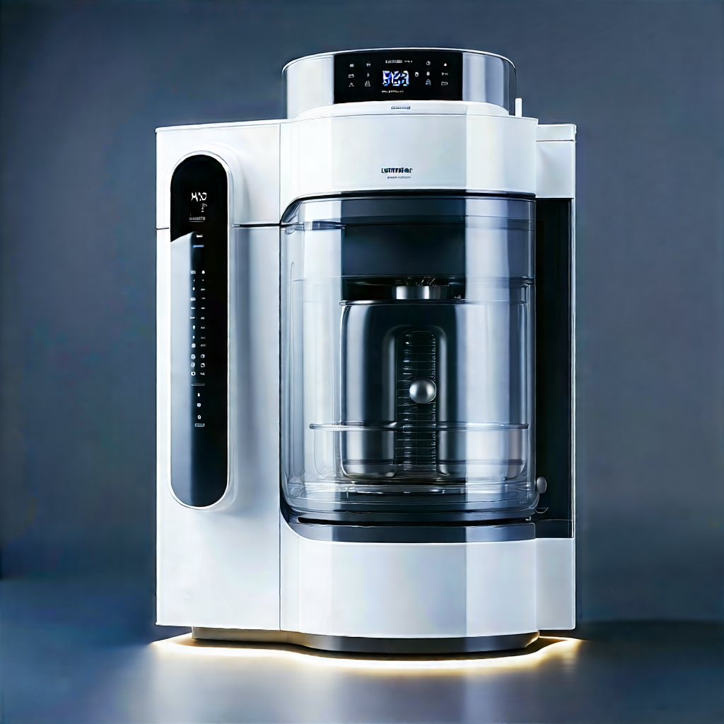 Innovative Smart Appliance Design With White Black