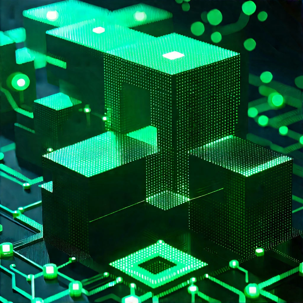 Blockchain network visualization