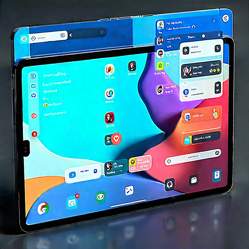 Tablet With User Interface With Tablet Computer