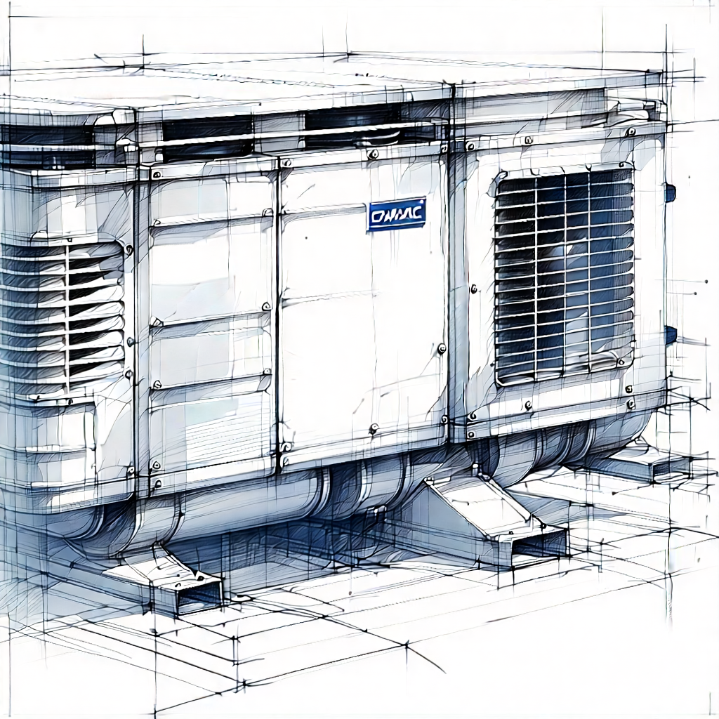 Close-up Of Cooling System With White Conditioning