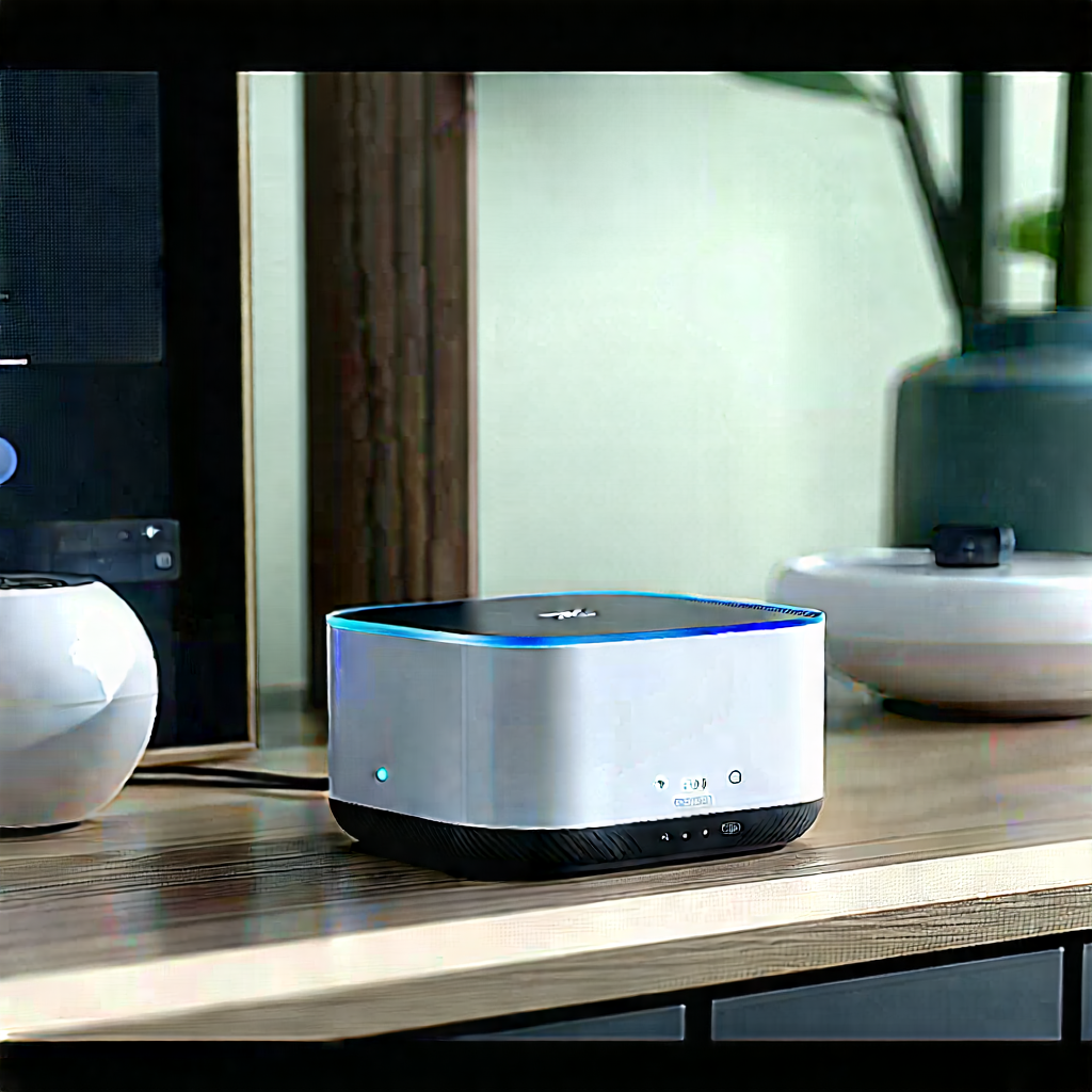 Smart Home (device:1.29) With (digital:1.43) Artwork With White Amazon
