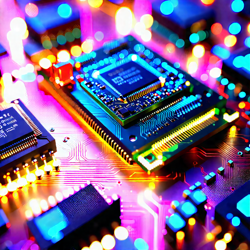 Close-up of memory module