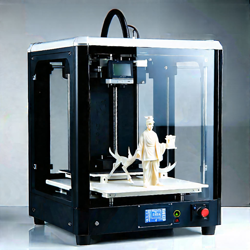 3d printer with laser scanning