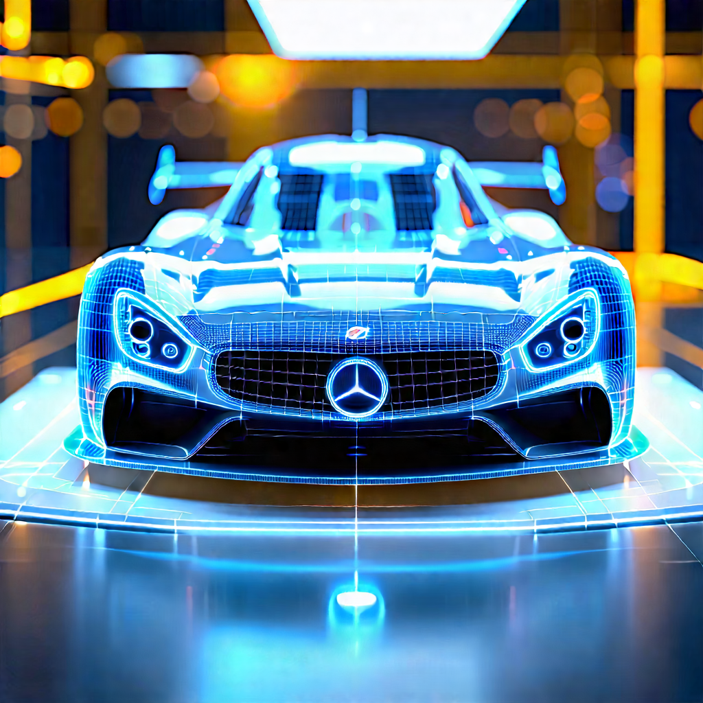 Automotive Technology In (modern:1.36) Laboratory With Sleek Silver