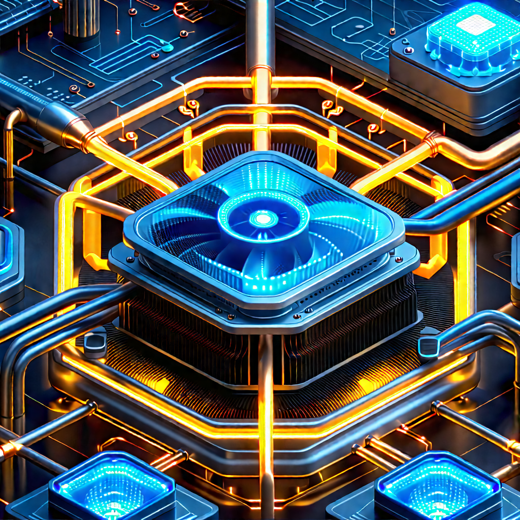 Close-up of cooling system