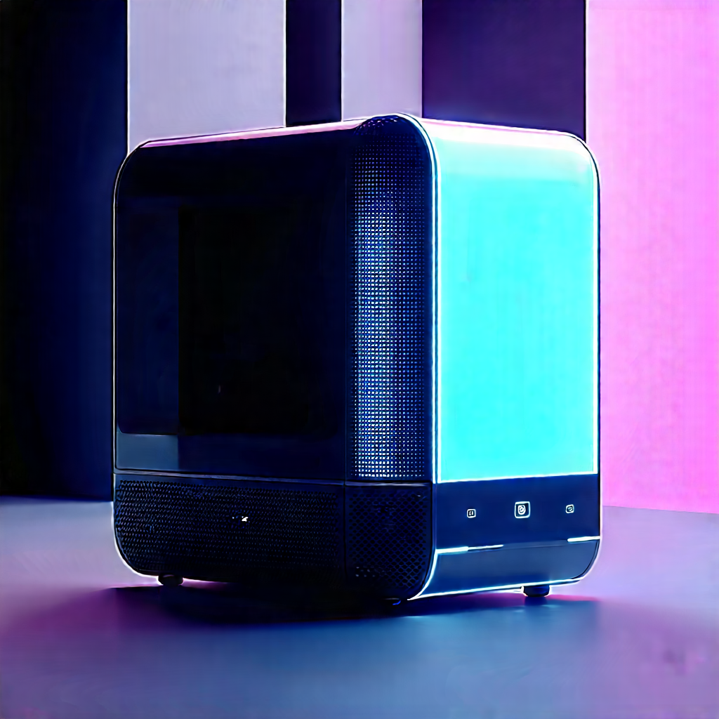 Innovative Smart Appliance Design With Small, Square-shaped