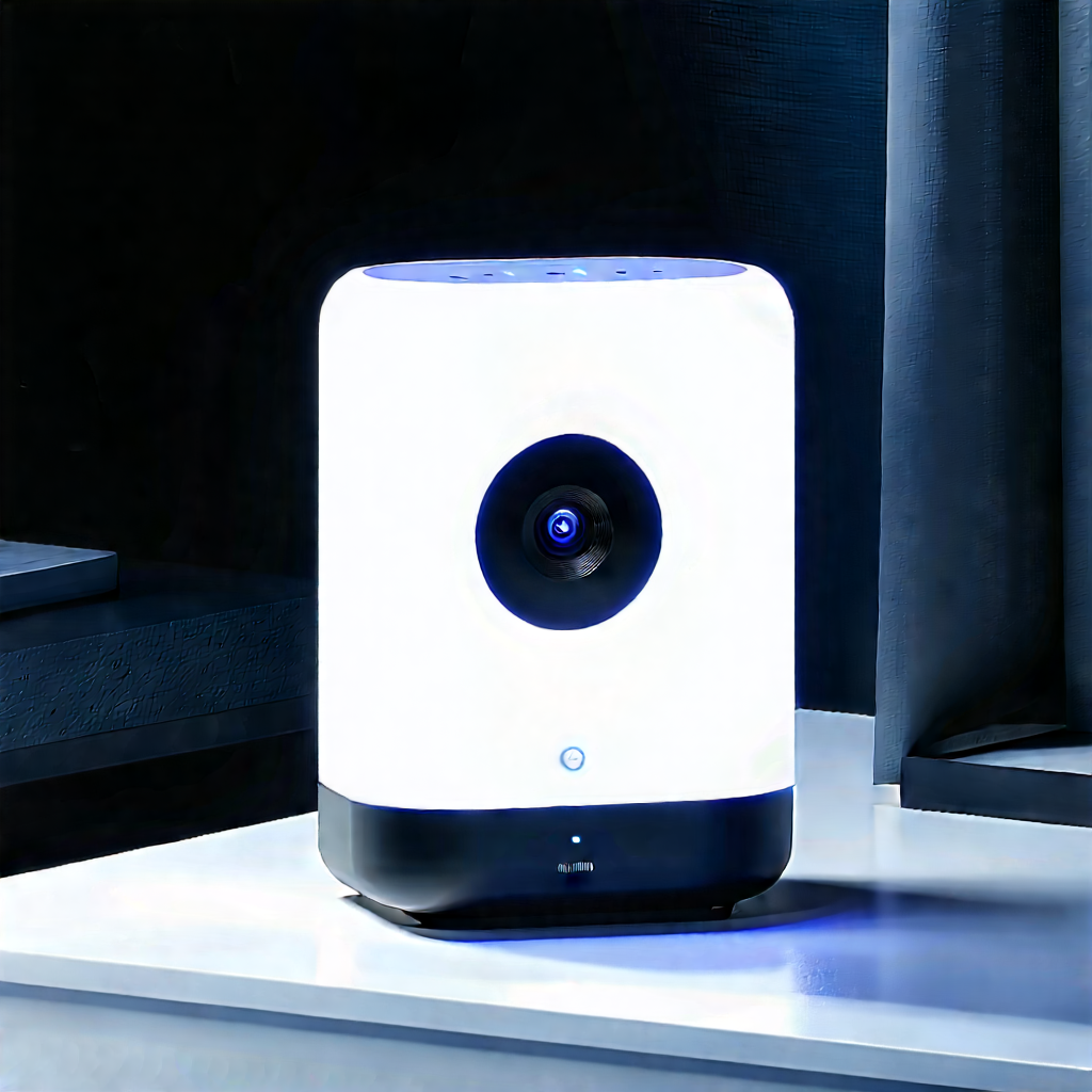 Smart Home (device:1.34) With User Interface With Small White