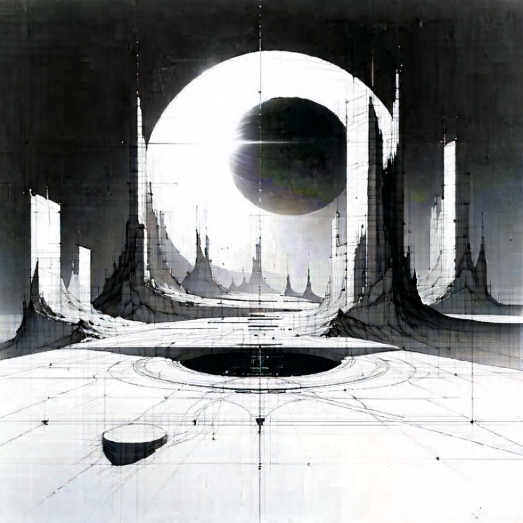 (futuristic:1.12) Digital Workspace With Image, There