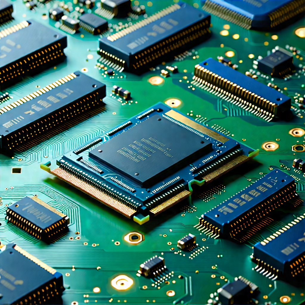 Close-up of memory module