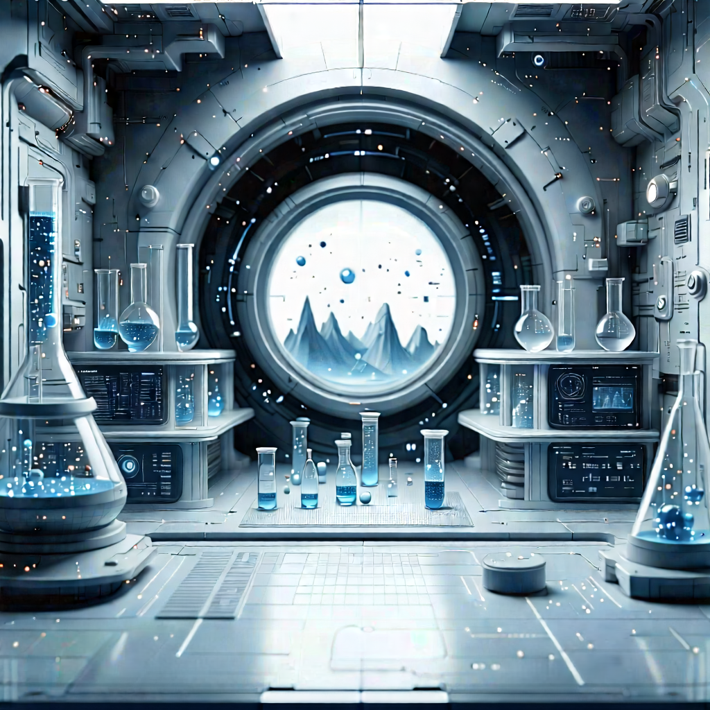 Educational Technology In Modern Laboratory With Image, There