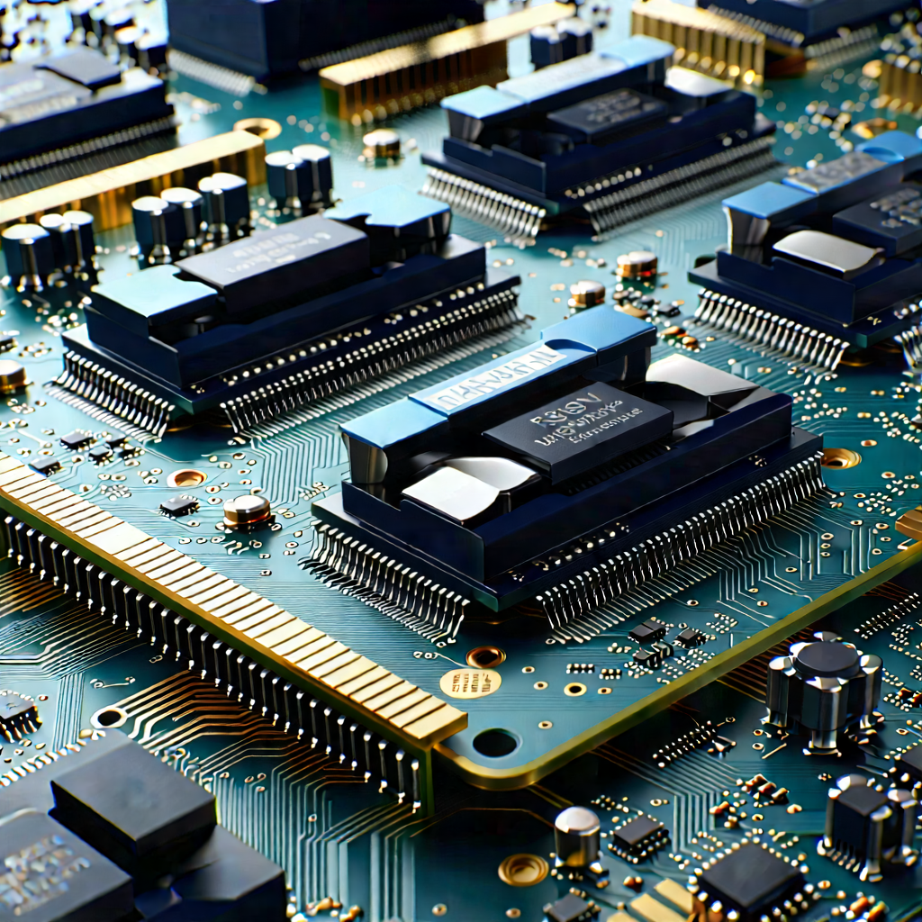 Close-up of memory module