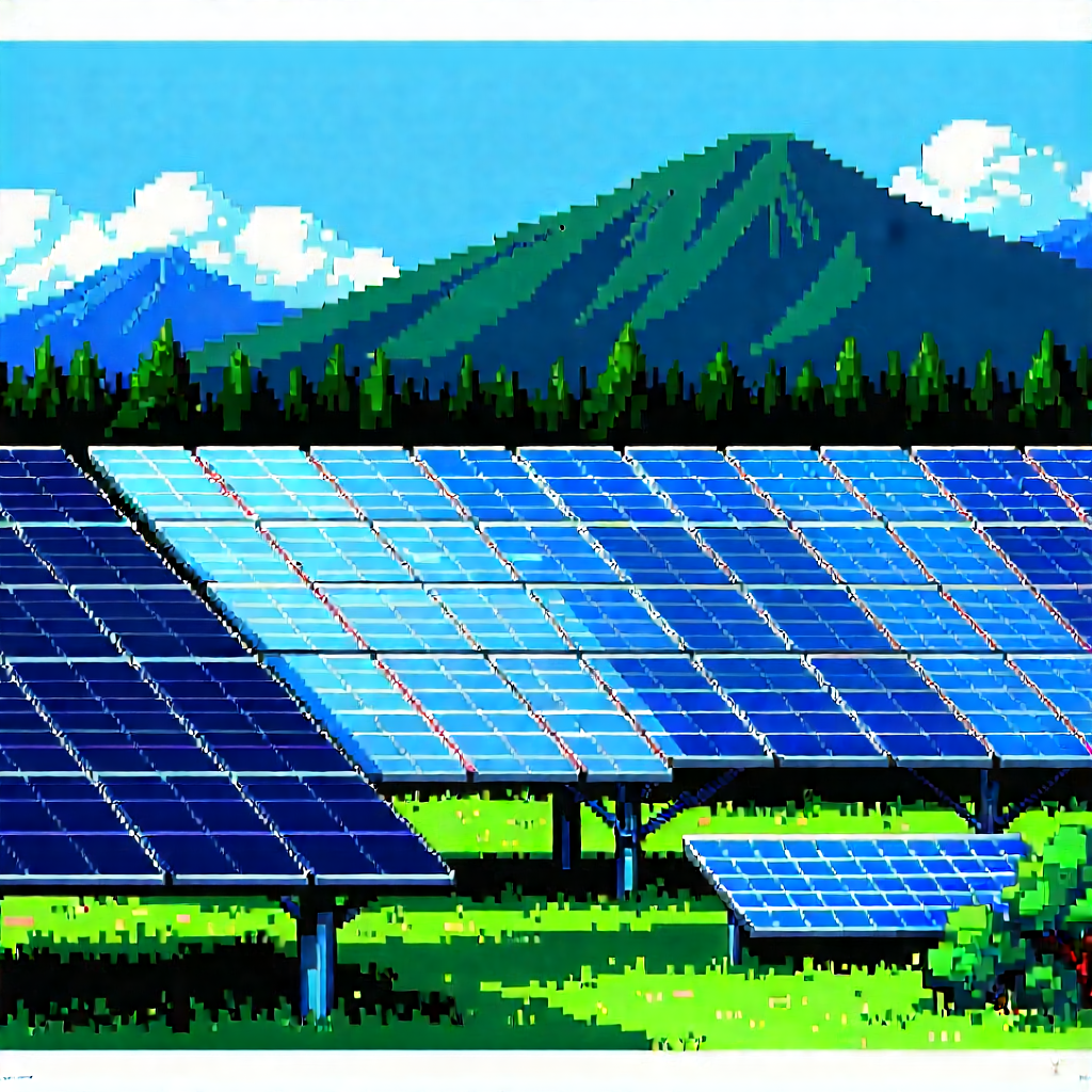 Innovative Renewable Energy (design:1.4) With Cartoon Drawing