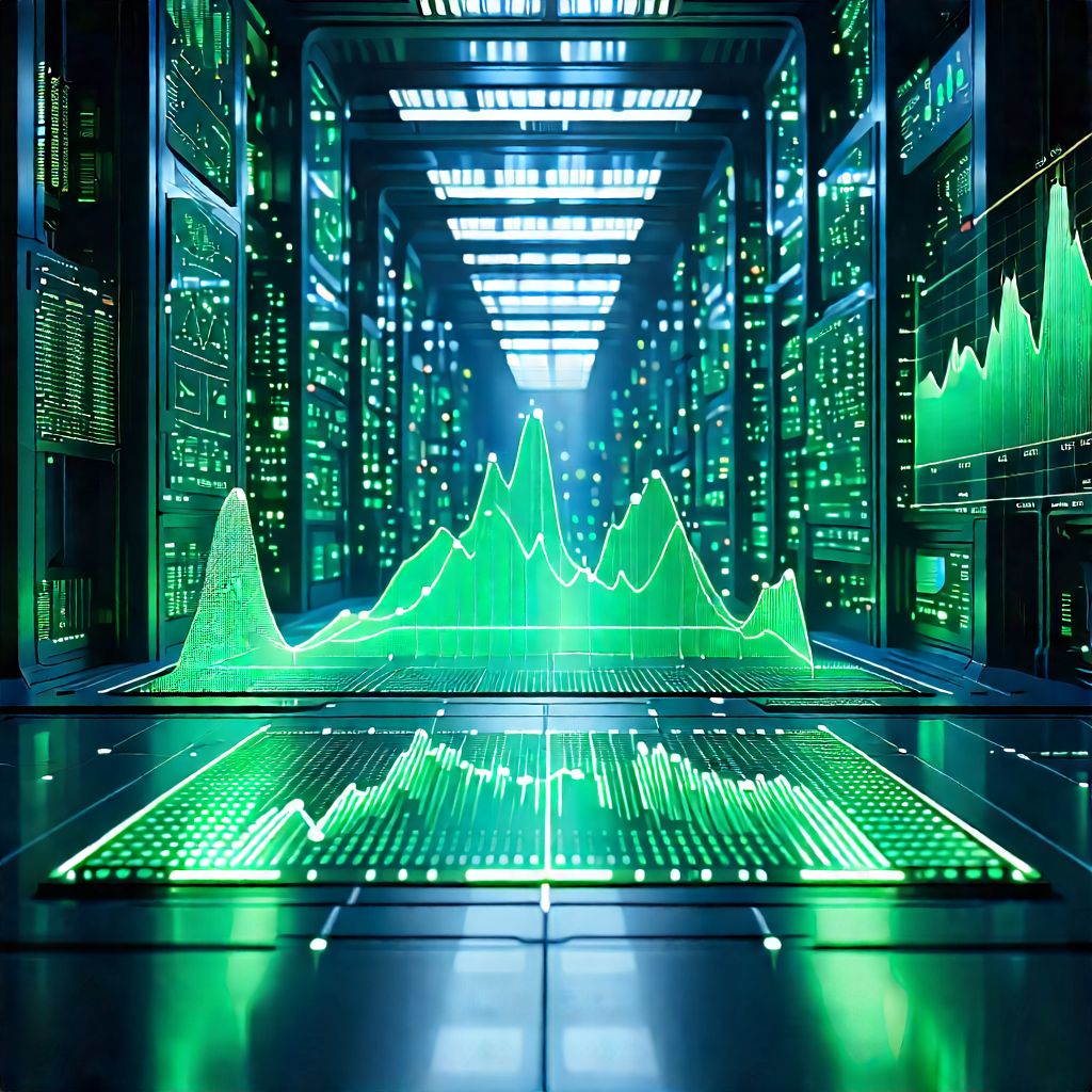 Financial Technology In Manufacturing Facility With Image, There