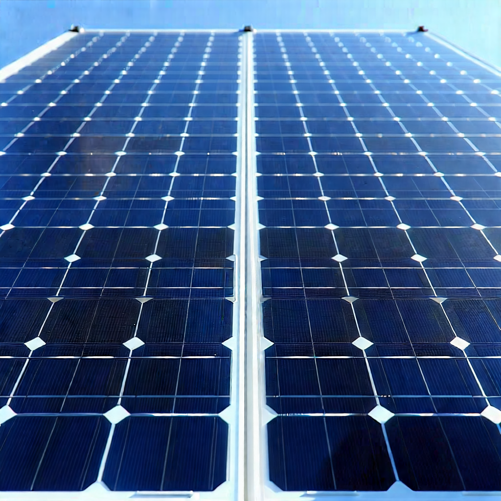 Solar Panel With Laser Scanning With Large Solar
