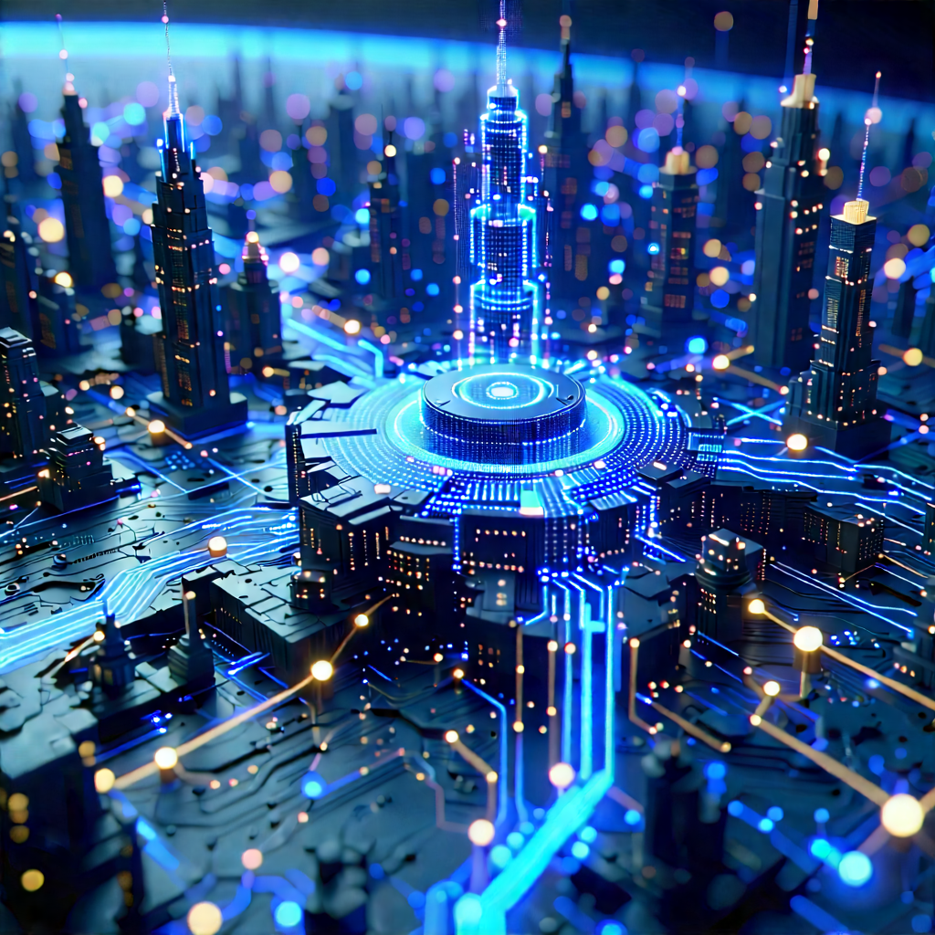 Blockchain network visualization
