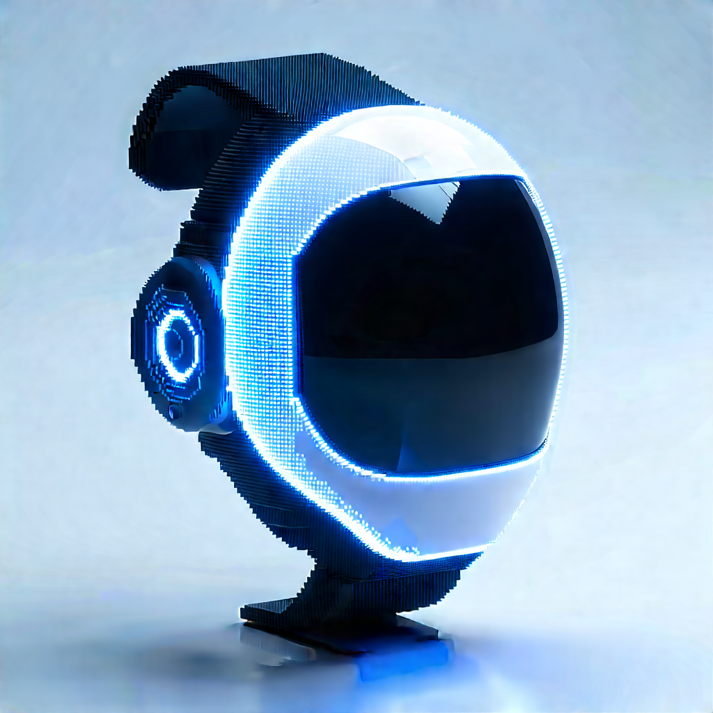 Innovative Wearable (device:1.15) Design With Futuristic-looking Headset