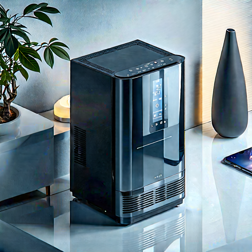 Innovative Smart Appliance Design With Black Coffee
