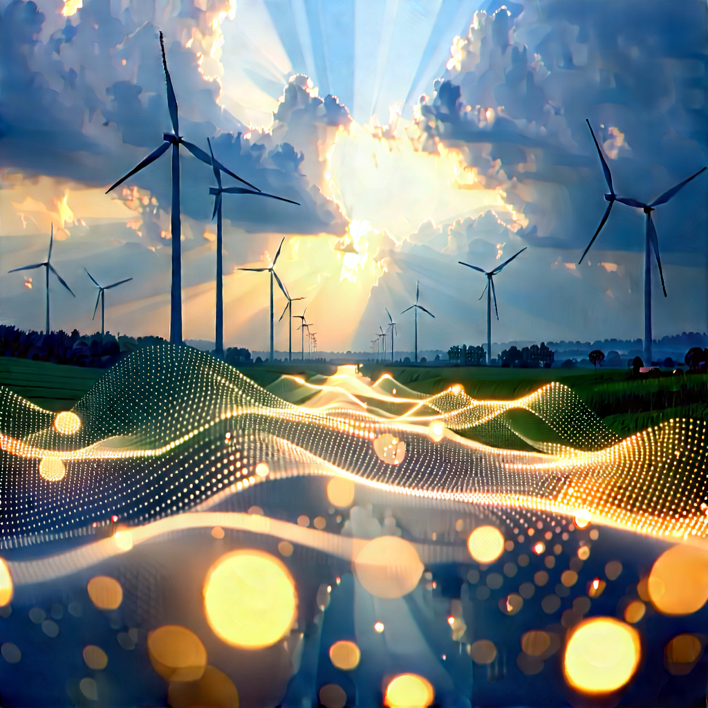 Innovative Renewable Energy Design With Beautiful Scene