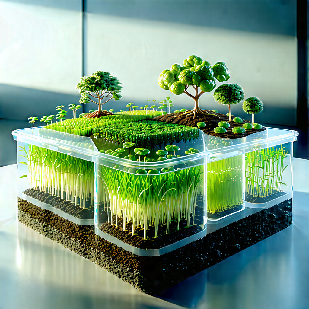 Agricultural Technology In Design Studio With Large Display