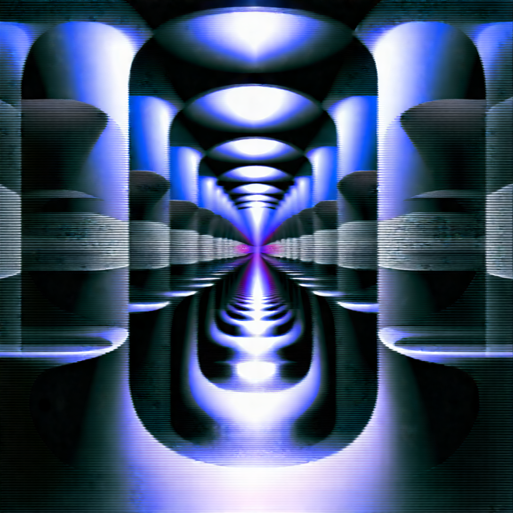 Futuristic innovation hub