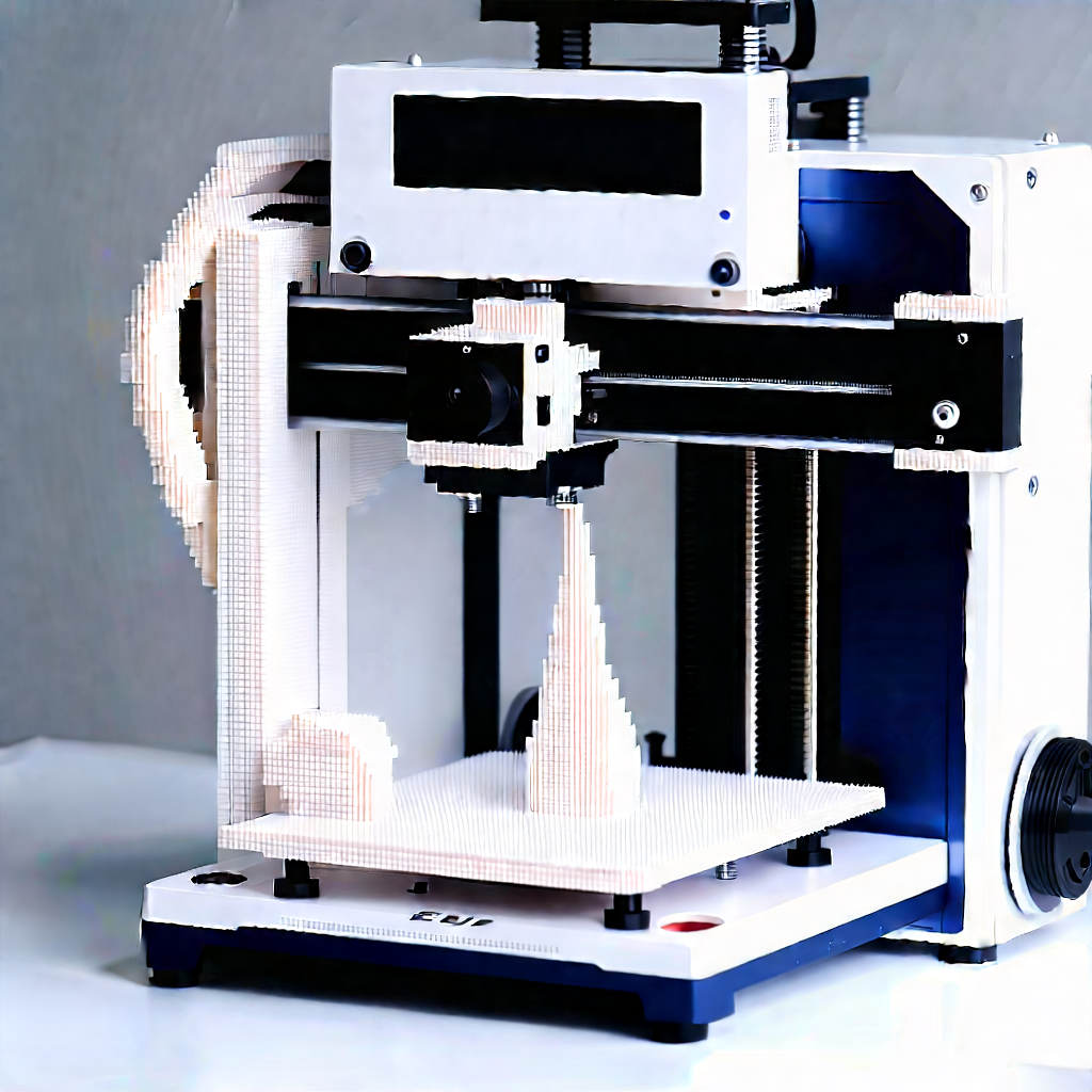 3d printer with data streams