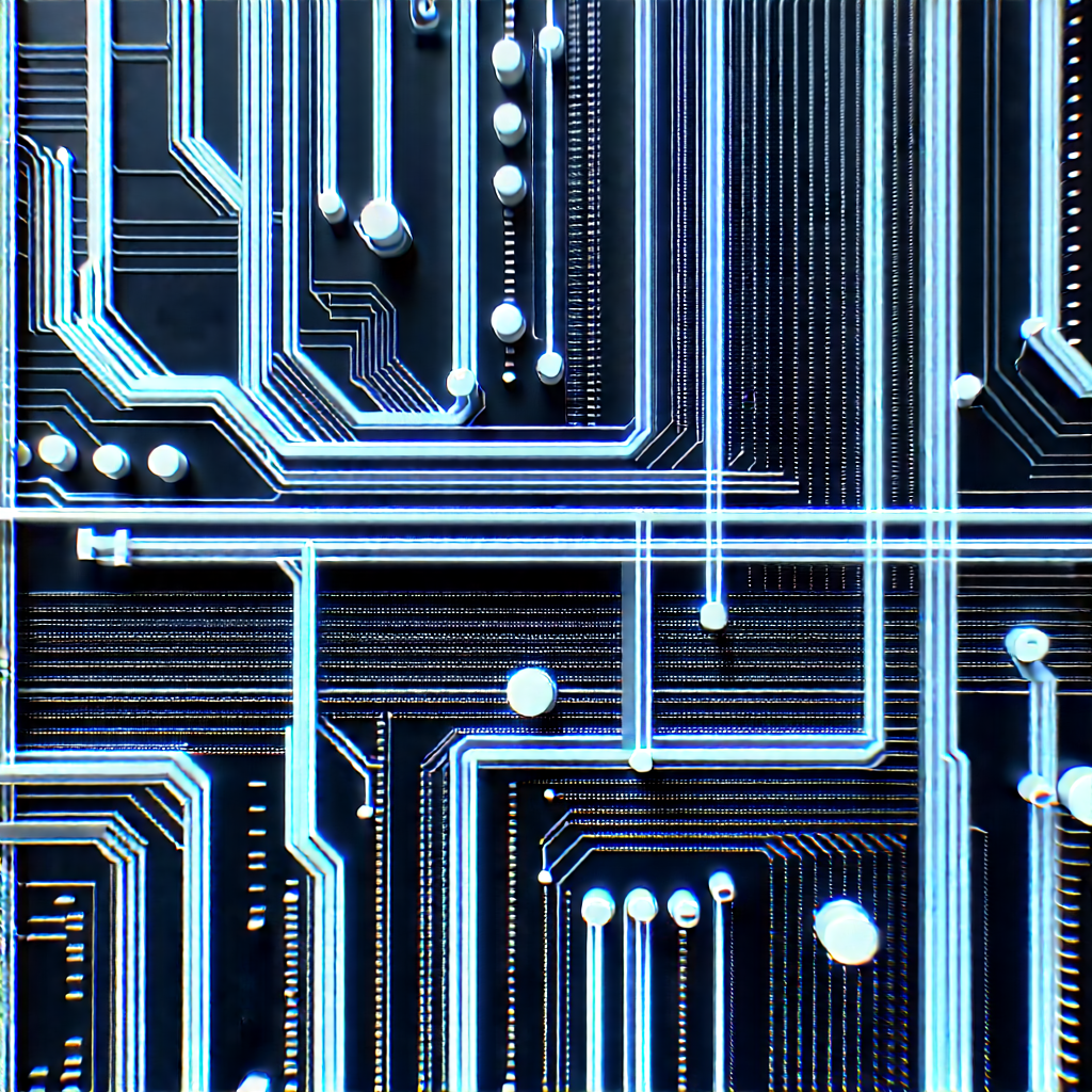 Close-up of sensor array