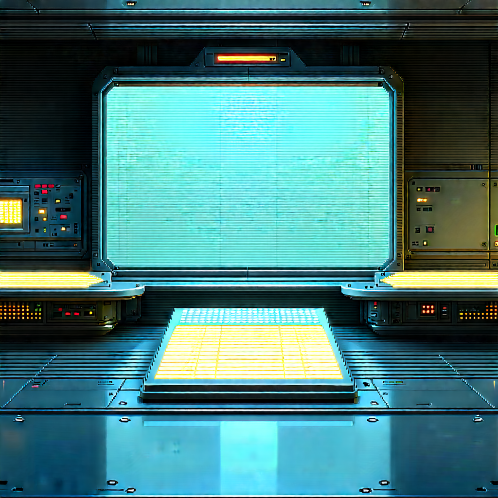 (futuristic:1.31) research laboratory