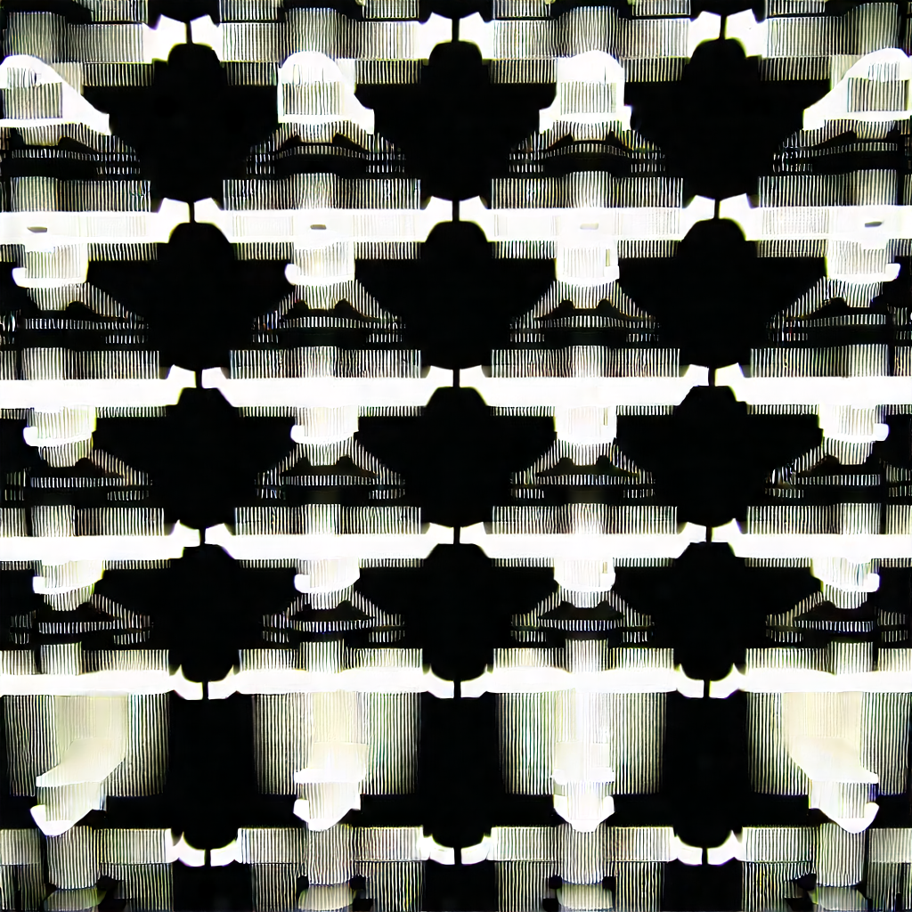 Close-up of sensor array