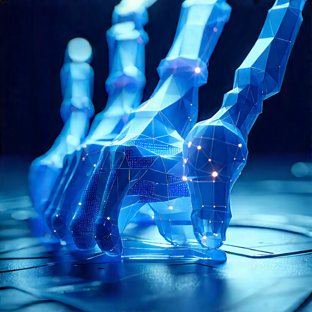 Innovative Medical Technology Design With Blue Giraffe