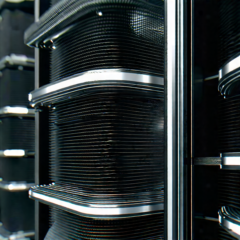 Close-up of cooling system