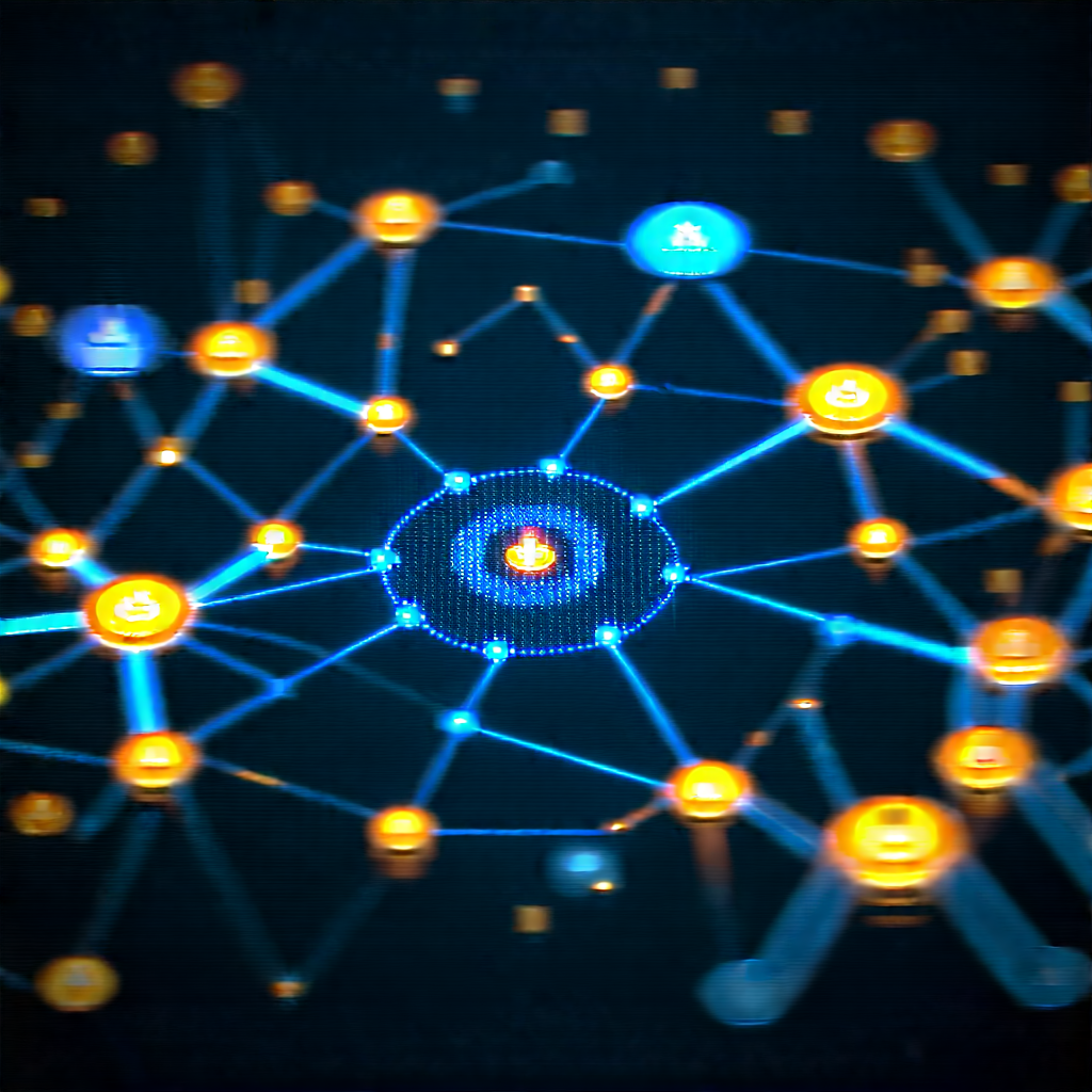Blockchain network visualization
