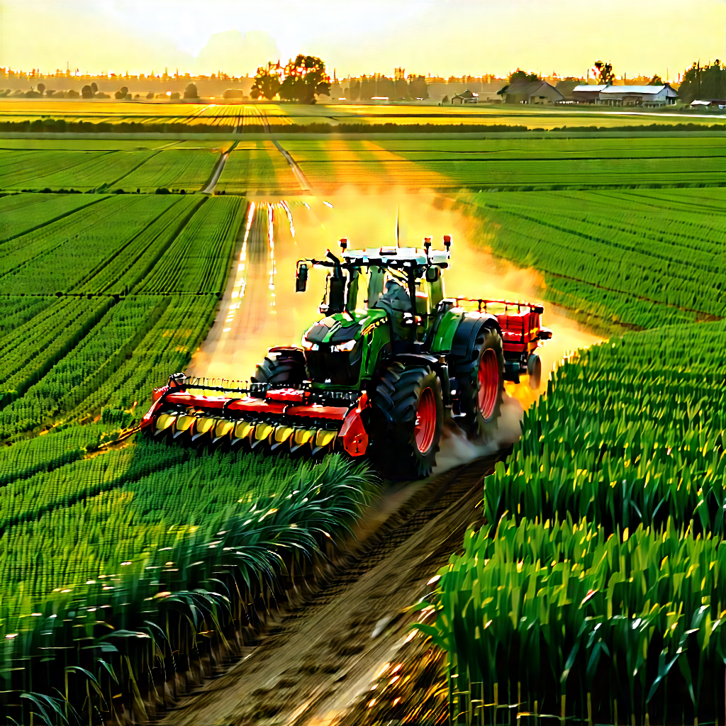 Agricultural Technology In Field Deployment With Large Green