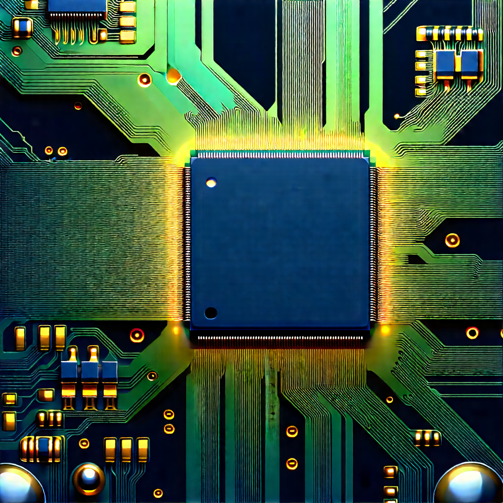 Close-up of memory module