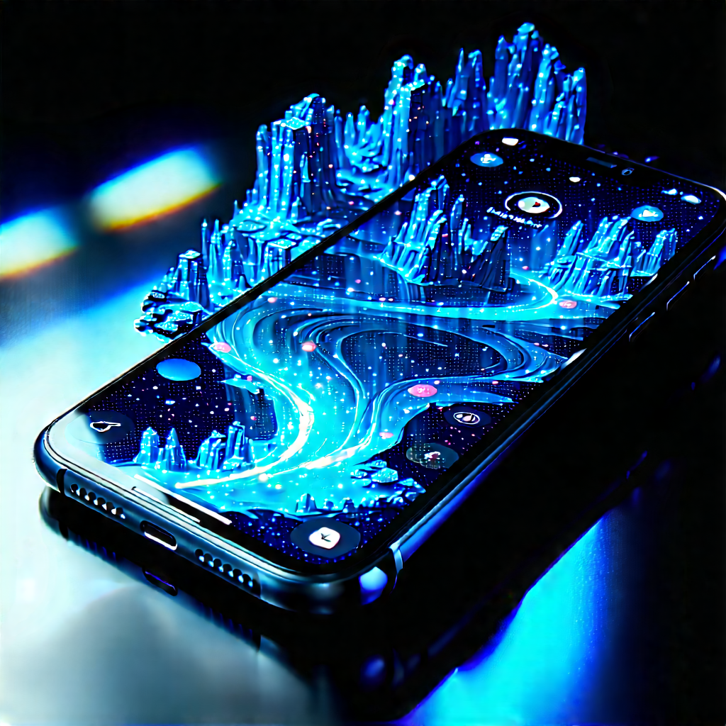 Smartphone With Holographic Display With Cell Phone