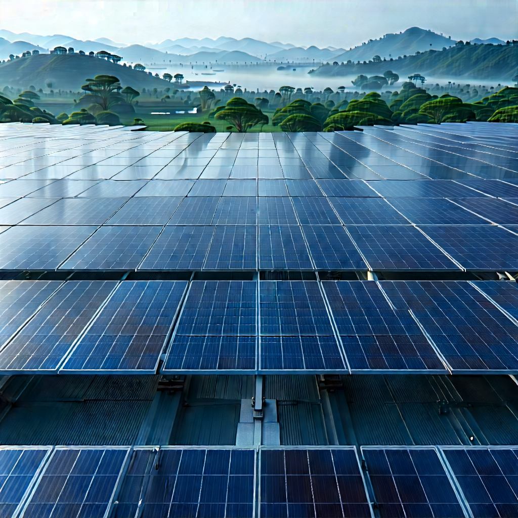 Innovative Renewable Energy Design With Large Solar