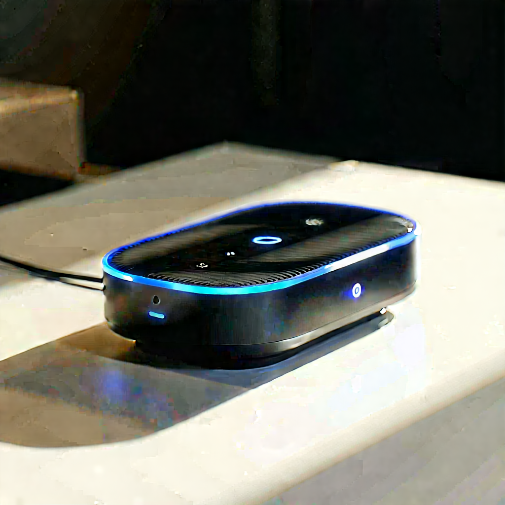 Smart home device with digital artwork