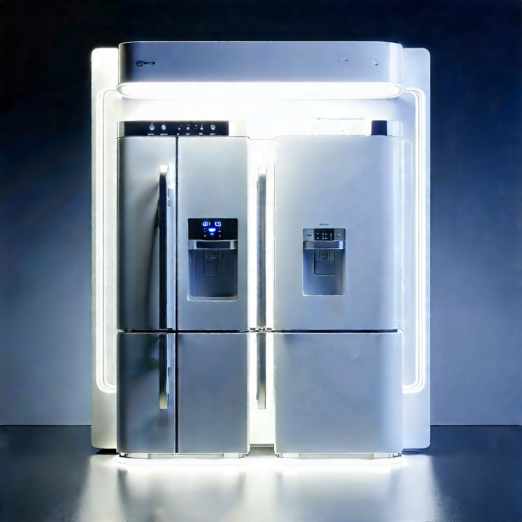 Innovative Smart Appliance Design With Large, Modern