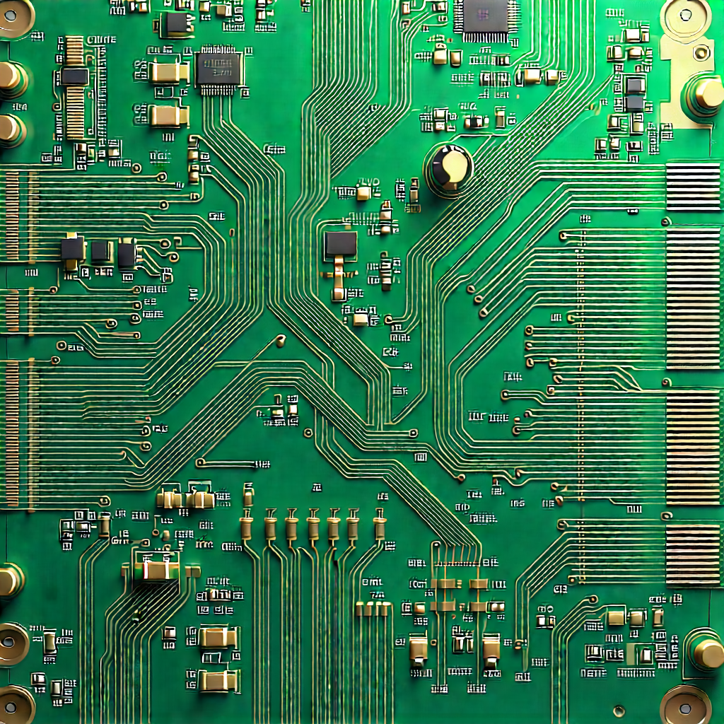 Circuit board with laser scanning