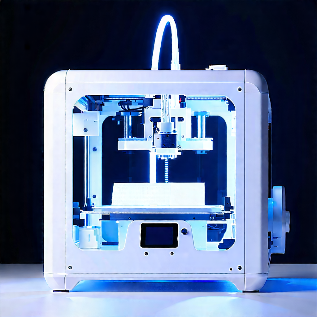 3d printer with data streams