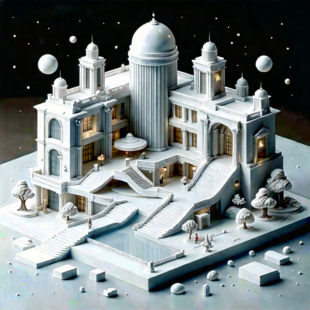 Entertainment Technology In Design Studio With White Model
